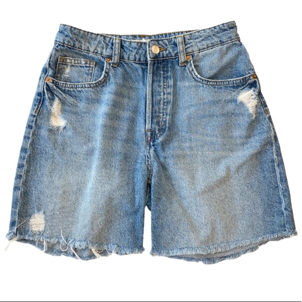 H&M High Rise Mom Shorts